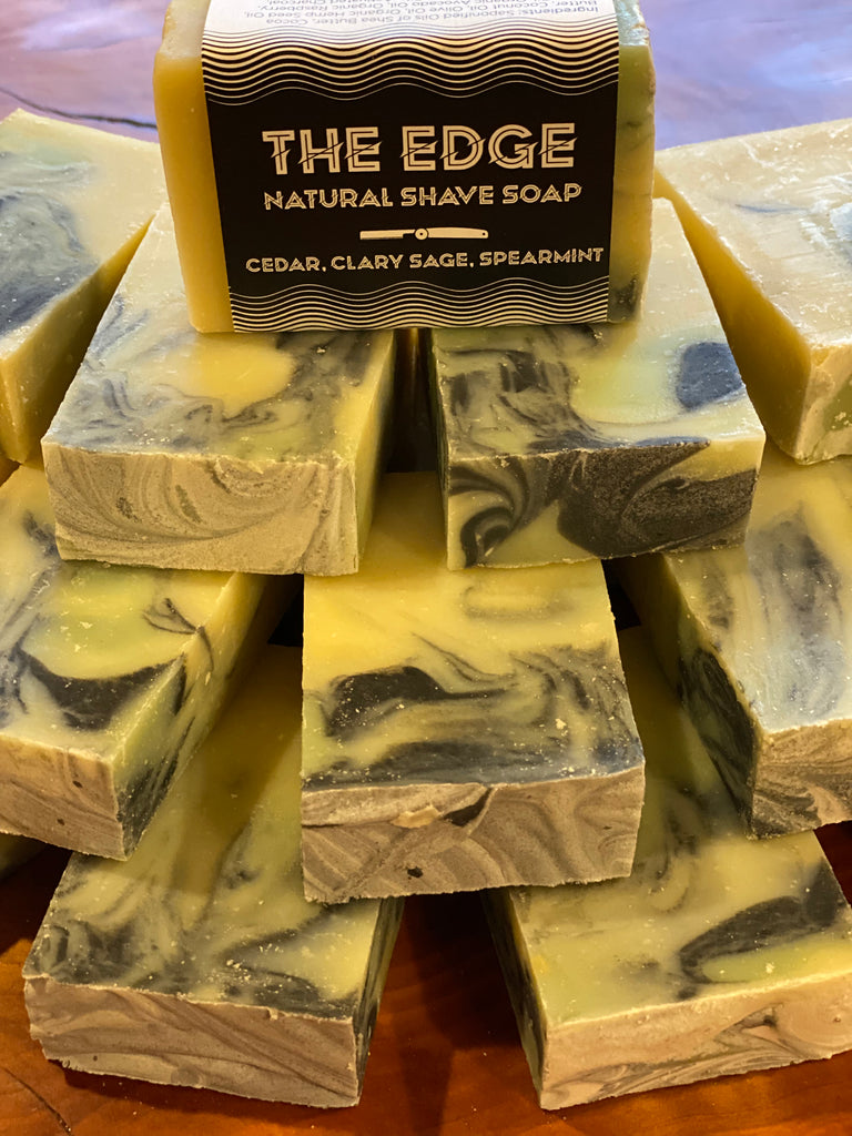 Natural Shave Soap - The Edge